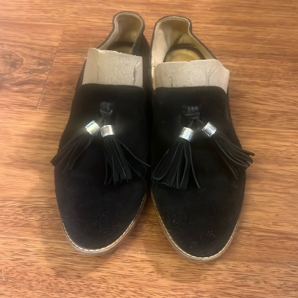Franco sarto suede loafers